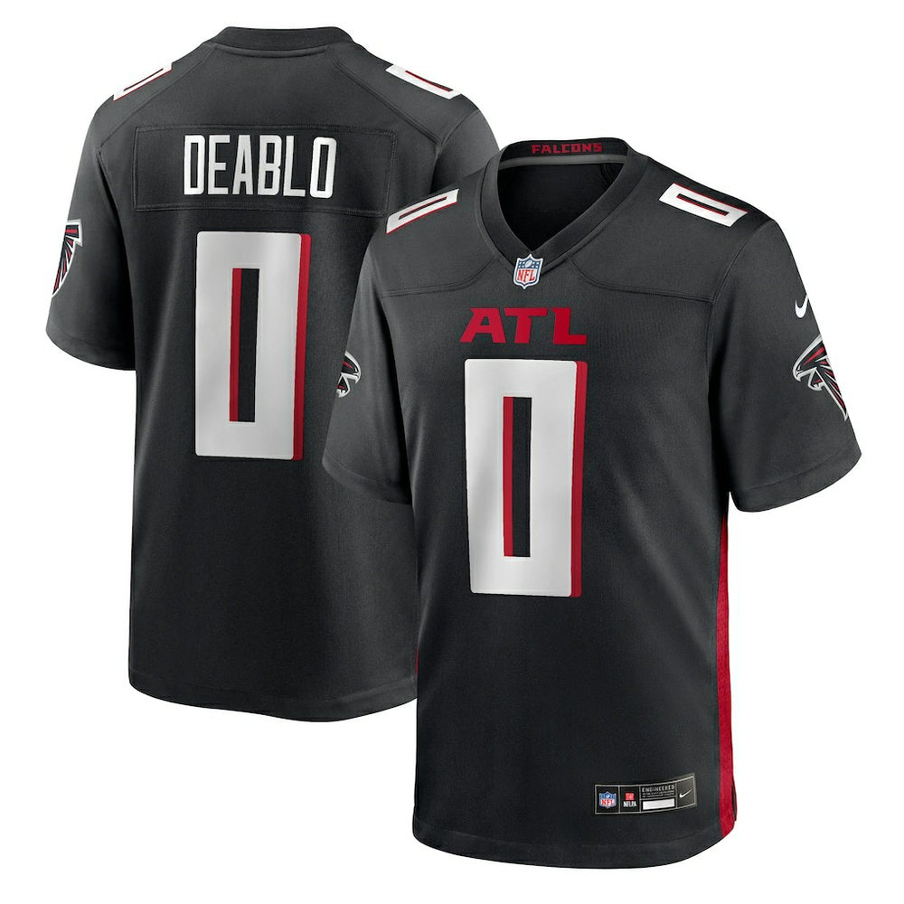 Divine Deablo Atlanta Falcons Team Game Jersey - Black | Nike cheap