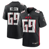 Jack Nelson Atlanta Falcons Team Game Jersey - Black | Nike on sale