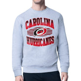 Carolina Hurricanes Starter Team Grit Graphic Fleece Pullover Sweatshirt Gray
