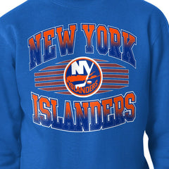 New York Islanders Starter Team Grit Graphic Fleece Pullover Sweatshirt Royal