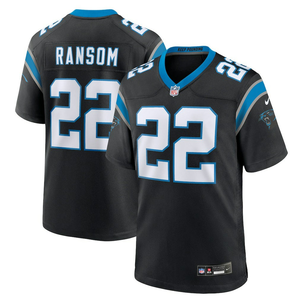 Lathan Ransom Carolina Panthers Team Game Jersey - Black | Nike discount