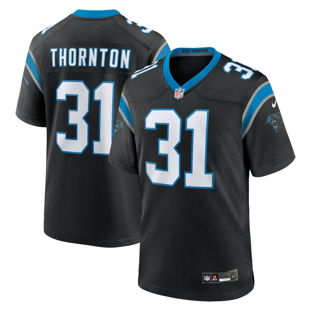 Corey Thornton Carolina Panthers Team Game Jersey - Black | Nike cheap