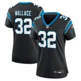 Trevin Wallace Carolina Panthers Women's Team Game Jersey - Black | Nike cheap