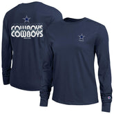 Dallas Cowboys Champion Women's Core Long-Sleeve T-Shirt - Navy sale