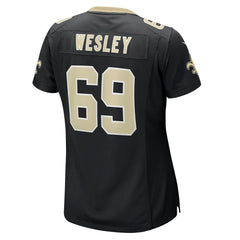 Barry Wesley New Orleans Saints Women's Team Game Jersey - Black | Nike for sale