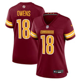 Tyler Owens Washington Commanders Women's Team Game Jersey - Burgundy | Nike sale