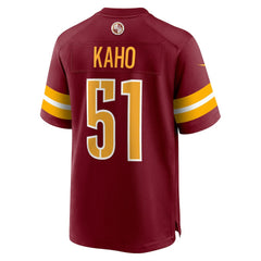 Ale Kaho Washington Commanders Team Game Jersey - Burgundy | Nike on sale