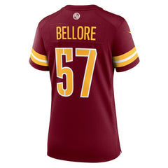 Nick Bellore Washington Commanders Women's Team Game Jersey - Burgundy | Nike for sale