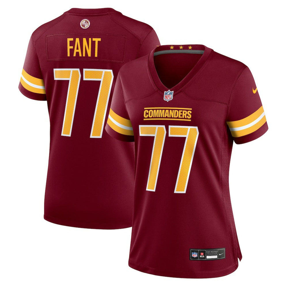George Fant Washington Commanders Women's Team Game Jersey - Burgundy | Nike online