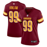 Javon Kinlaw Washington Commanders Women's Team Game Jersey - Burgundy | Nike online