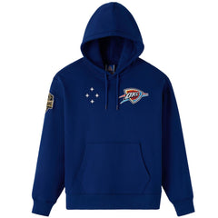 Oklahoma City Thunder OVO x NBA Fleece Hoodie - Blue sale
