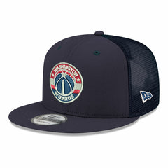 Washington Wizards Core Logo Meshback 9FIFTY Snapback Hat - Navy | New Era cheap