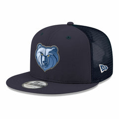 Memphis Grizzlies Core Logo Meshback 9FIFTY Snapback Hat - Navy | New Era cheap