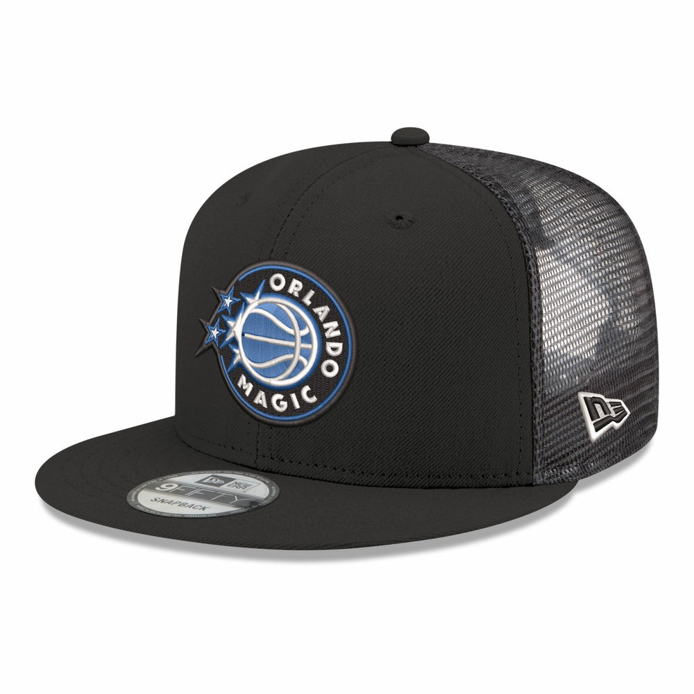 Orlando Magic Core Logo Meshback 9FIFTY Snapback Hat - Black | New Era sale
