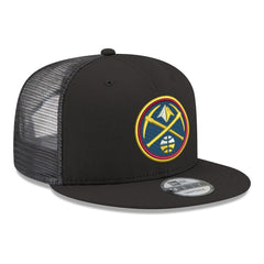 Denver Nuggets Core Logo Meshback 9FIFTY Snapback Hat sale - Black | New Era for sale