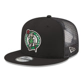 Boston Celtics Core Logo Meshback 9FIFTY Snapback Hat - Black | New Era sale