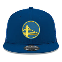 Golden State Warriors Core Logo Meshback 9FIFTY Snapback Hat sale - Royal | New Era shop