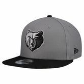 Memphis Grizzlies Core Logo Storm Gray Two-Tone 9FIFTY Snapback Hat - Gray | New Era online