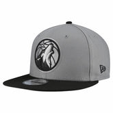 Minnesota Timberwolves Core Logo Storm Gray Two-Tone 9FIFTY Snapback Hat - Gray | New Era sale