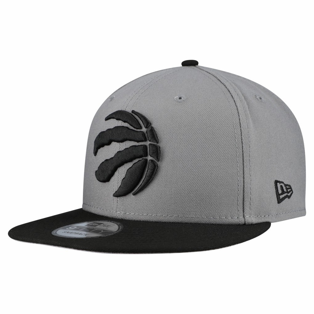 Toronto Raptors Core Logo Storm Gray Two-Tone 9FIFTY Snapback Hat - Gray | New Era online