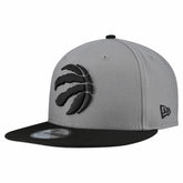 Toronto Raptors Core Logo Storm Gray Two-Tone 9FIFTY Snapback Hat - Gray | New Era online