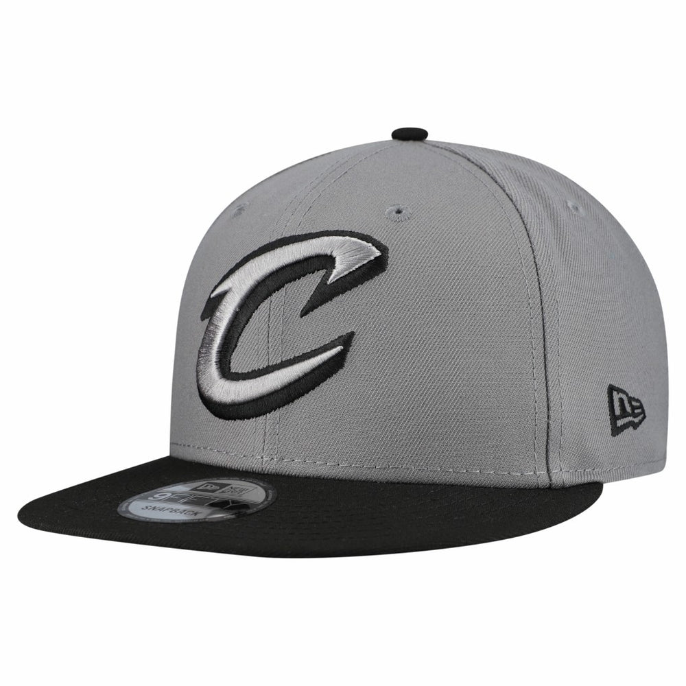 Cleveland Cavaliers Core Logo Storm Gray Two-Tone 9FIFTY Snapback Hat sale - Gray | New Era sale