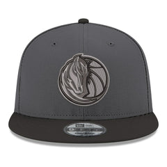 Dallas Mavericks Logo 2-Tone 9FIFTY Snapback Hat sale - Gray/Black | New Era discount