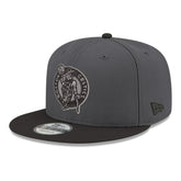 Boston Celtics Logo 2-Tone 9FIFTY Snapback Hat - Gray/Black | New Era for sale