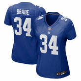 Beau Brade New York Giants Women's Team Game Jersey - Royal | Nike online