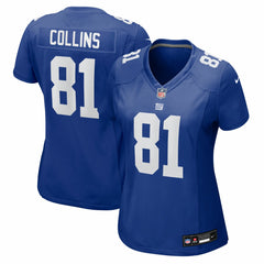 Beaux Collins New York Giants Women's Team Game Jersey - Royal | Nike online