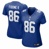 Thomas Fidone II New York Giants Women's Team Game Jersey - Royal | Nike cheap