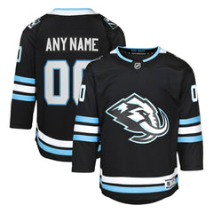 Utah Mammoth Youth Home Premier Custom Jersey Black