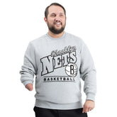 Brooklyn Nets G-III Sports by Carl Banks Adaptive Headliner Fleece Crewneck Sweatshirt - Gray cheap