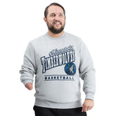 Minnesota Timberwolves G-III Sports by Carl Banks Adaptive Headliner Fleece Crewneck Sweatshirt - Gray sale