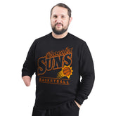 Phoenix Suns G-III Sports by Carl Banks Adaptive Headliner Fleece Crewneck Sweatshirt - Black online