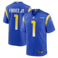 Emmanuel Forbes Jr. Los Angeles Rams Team Game Jersey - Royal | Nike for sale