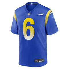 Nick Hampton Los Angeles Rams Team Game Jersey - Royal | Nike on sale