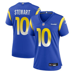 Josaiah Stewart Los Angeles Rams Women's Team Game Jersey - Royal | Nike outlet