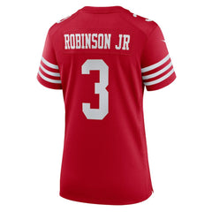 Brian Robinson Jr. San Francisco 49ers Women's Team Game Jersey - Scarlet | Nike for sale