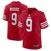 Skyy Moore San Francisco 49ers Team Game Jersey - Scarlet | Nike discount