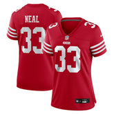 Siran Neal San Francisco 49ers Women's Team Game Jersey - Scarlet | Nike for sale