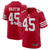 Nick Martin San Francisco 49ers Team Game Jersey - Scarlet | Nike sale