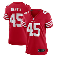 Nick Martin San Francisco 49ers Women's Team Game Jersey - Scarlet | Nike online