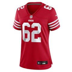 Austen Pleasants San Francisco 49ers Women's Team Game Jersey - Scarlet | Nike discount