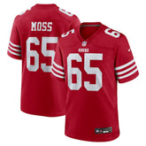 Drew Moss San Francisco 49ers Team Game Jersey - Scarlet | Nike outlet