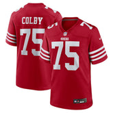 Connor Colby San Francisco 49ers Team Game Jersey - Scarlet | Nike outlet