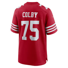 Connor Colby San Francisco 49ers Team Game Jersey - Scarlet | Nike outlet