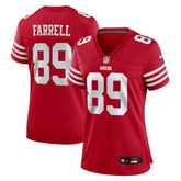 Luke Farrell San Francisco 49ers Women's Team Game Jersey - Scarlet | Nike for sale