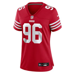 Jordan Jefferson San Francisco 49ers Women's Team Game Jersey - Scarlet | Nike outlet