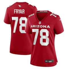 Josh Fryar Arizona Cardinals Women's Team Game Jersey - Cardinal | Nike on sale